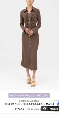 C/meo Collective First Dance Dress Size 8 Rrp £180 - Image 1 of 4