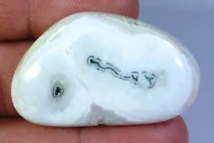 59 CT NATURAL STALACTITE SOLAR QUARTZ FAMCY CABOCHON PENDANT GEMSTONE FF-706 - Picture 1 of 5