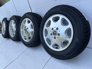 Original Mercedes W124 Cabrio Coupe 15“ Winterräder 8-Loch NEU A1244011802 NEU - Bild 1 von 10