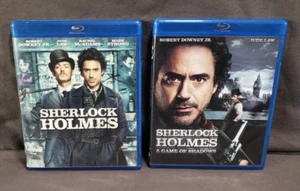 Sherlock Holmes 1 & 2 (A Game of Shadows) Blu-Ray Bundle - Picture 1 of 7