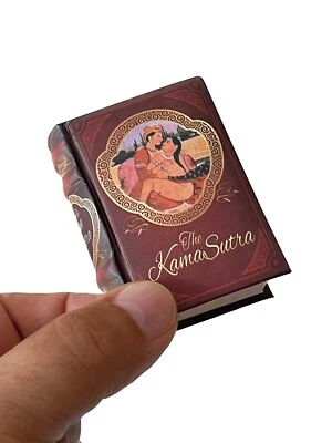 new 2024 miniature book 2.5" The Kama Sutra illustrated color 439 pg Hardcover — 第 1/4 张图片