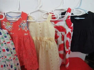 P31) Lot3) Girls Mixed Lot of 5 Size 24 Months Multicolored Bonnie Baby Gap - Picture 1 of 6