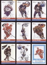 2000-01 TOPPS HERITAGE HEROES NEW TRADITION NHL HOCKEY CARD 154 TO 247 SEE LIST