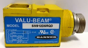 Banner Engineering 26397 / SM912DSRQD Photoelectric Proximity Sensors - Picture 1 of 5