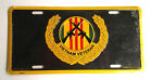 Plaque d'immatriculation militaire VIETNAM VETERAN fabriquée aux États-Unis 676