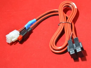 Yaesu/Kenwood/Icom 6-pin power lead with 2 x fuses & Powerpoles (LD137) - Picture 1 of 7