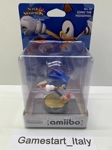 NINTENDO AMIIBO SONIC THE HEDGEHOG No. 26 NUOVO SUPER SMASH BROS COLLECTION - Picture 1 of 12