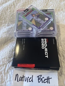 Topps Project 2020 Cards 15 Card Naturel/Brett Lot w/ Original Boxes(X) - Picture 1 of 1