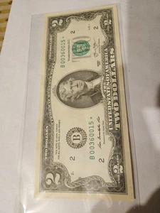2013 2 dollar bill star note - Picture 1 of 9