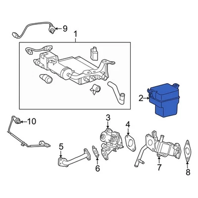 For Toyota Prius 2010-2015 Toyota 7774047060 Vapor Canister Purge Valve Assembly Foto 1 de 2