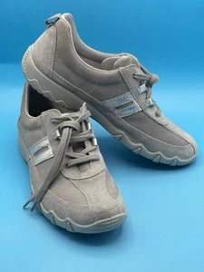 Hotter Comfort Concept Leanne II – EXF UK 9 (US W 11 & M 10) graue Wildleder-Sneaker - Bild 1 von 16