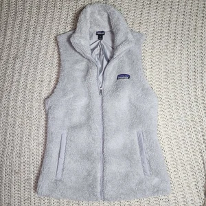 Chaleco polar Patagonia para mujer Los Gatos cremallera completa gris carbón talla XSmall - Imagen 1 de 22