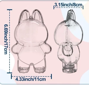 1 Stück Pop The Monsters Plüsch durchsichtige Schutzhülle stehend Style NEU - Bild 1 von 7