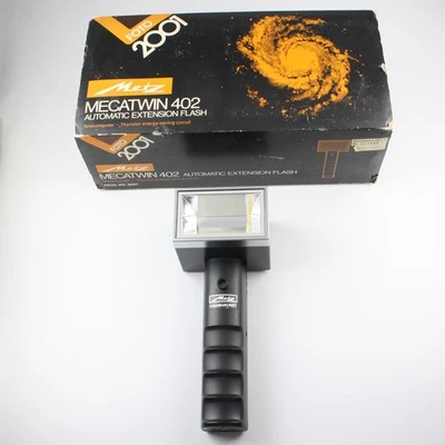 Metz Mecatwin 402 Auto Extension Flash - Untested - Image 1 of 4
