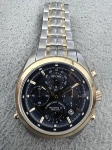 Used Bulova Precisionist Men's Blue Watch 96B276 - Picture 1 of 2