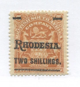 Rhodesia 1909 2/ mint o.g. hinged - Picture 1 of 1