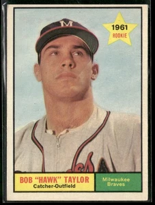 1961 Topps #446 Hawk Taylor VG - Picture 1 of 2