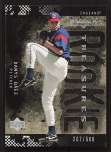 2000 Upper Deck Black Diamond Rookie Edition Danys Baez Gold #/500 RC Rookie 97 - Picture 1 of 2