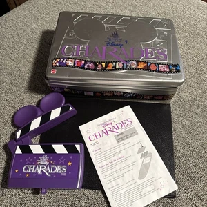 Wonderful World Of Disney Charades Game With Metal Tin 1999. - Picture 1 of 4