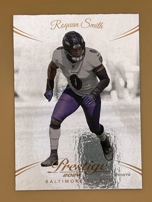 Roquan Smith 2024 Panini Prestige #24 Dots Xtra Points Baltimore Ravens - Image 1 of 2