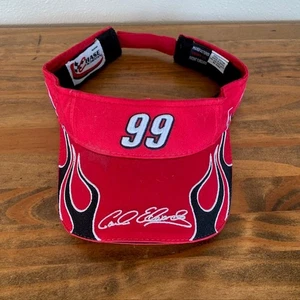 Visiera regolabile rossa Dale Earnhardt Roush Racing vintage anni 90 - Foto 1 di 7