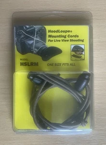 Cordons de montage Hoodman HoodLoupe HSLRM taille unique - Photo 1/2
