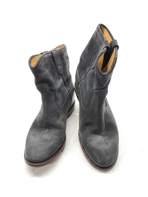 Isabel Marant Crisi Botines Para Mujer Talla 37 EU 7 US Negro Gamuza:J Foto 1 de 4