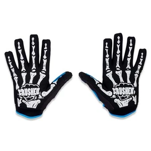 NEW SE Skeleton Life Padded Cycling Gloves- Big Ripper Flyer BMX Bike Bicycle - Picture 1 of 3