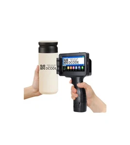 Handheld Inkjet Printer 42ml Cartridge Date QR Code Barcode Logo Touchscreen - Bild 1 von 7
