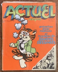 ACTUEL Nova Press #15 1971 R CRUMB Fritz The Cat KEEP ON TRUCKING + ALICE COOPER - Foto 1 di 7