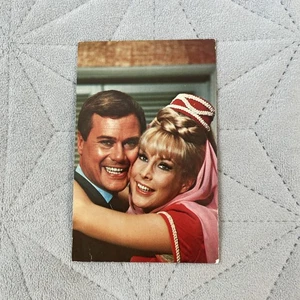 I Dream Of Jeannie TV Cast Postkarte Promo 3,5 x 5,5 Vintage Barbara Eden Hagman - Bild 1 von 4