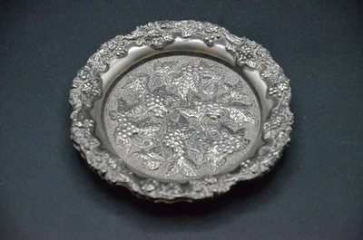 ANTIGUO EHP PERSEGUIDO SHEFFIELD INGLATERRA PLATEADO?  PLATO BARATIJA Foto 1 de 2