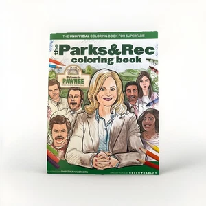 NEW Parks & Recreation Coloring Book unofficial Hello Harlot NBC - Bild 1 von 5