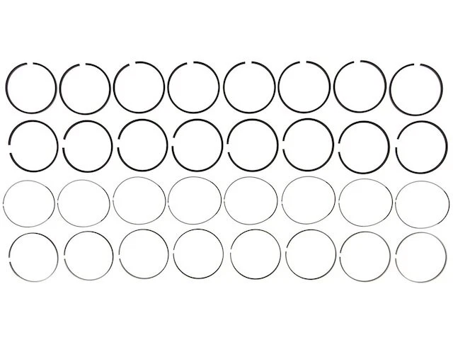 Juego de anillos de pistón Mahle 84XDKF64 para Hummer H1 2006 Foto 1 de 1