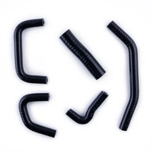 For Honda Civic Type-R EP3 K20A 2002 2003 2004 2005 Silicone Heater Hose Black - Picture 1 of 9