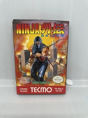 Ninja Gaiden NES Nintendo 1989 Complete CIB Box Manual Insert Retro Nice Shape! - Image 1 of 4
