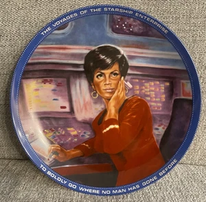 1983 Star Trek Uhura Limited Edition Hamilton Collector's Plate. - Picture 1 of 3