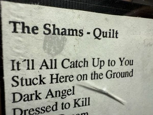 PROMO THE SHAMS QUILT INDIE ROCK CASSETTE NEW YORK RARE - Foto 1 di 6