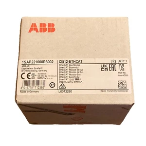 Modulo bus ABB EtherCAT CI512-ETHCAT | F0 | 1SAP221000R3002 - Foto 1 di 3