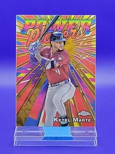 Ketel Marte 2025 Topps Chrome Gold Power Players SSP 1/50 🔥 Diamondbacks - Picture 1 of 2