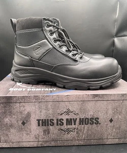 Gr. 8 - HOSS Herren Watchman Composite Toe, rutschfest schwarz Arbeitsstiefel - 50172 - Bild 1 von 22