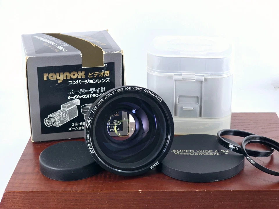 🌸[Near MINT] Raynox Super Wide Pro-5050 0.5X Wide Angle Lens Video From Japan - Image 1 of 4