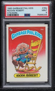 1985 Garbage Pail Kids Series 1 Rockin' Robert (two star back) PSA 9 MINT 10e3