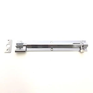 Zylinderschraube massiv poliert Chrom Hals 6" / 152 mm mit Schrauben - Bild 1 von 1