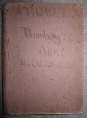 Antique book, Dealings with the Firm of Dombey and Son by Charles Dickens, 1847 - Image 1 of 4