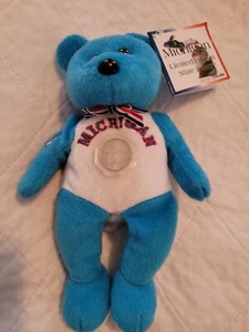 Michigan Limited Edition State Bears # 09,968 Out Of 250,000 Beanie Baby - Picture 1 of 11