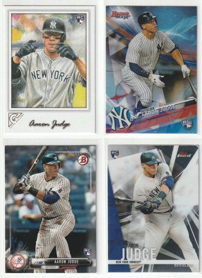 2017 TOPPS AARON JUDGE NEW YORK YANKEES RC UPICK FINEST BOWMANS BEST REFRACTOR - Image 1 of 1