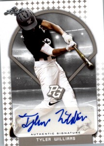 Tyler Williams 2018 Leaf Perfect Game Autograph NIKE All-American Auto Rookie