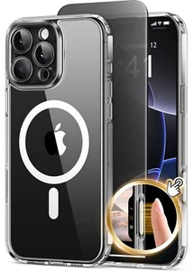 New! GolbinBox Magnetic for iPhone 16 Pro Case + Camera Control Button(Clear) ++ - Picture 1 of 9