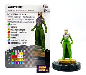 Marvel Heroclix Valkyrior #002 w/ Card Smash and Destroy Set - Picture 1 of 1